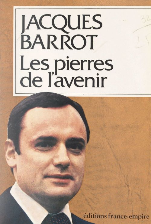 ebook cover of Les pierres de l'avenir, by Jacques Barrot
