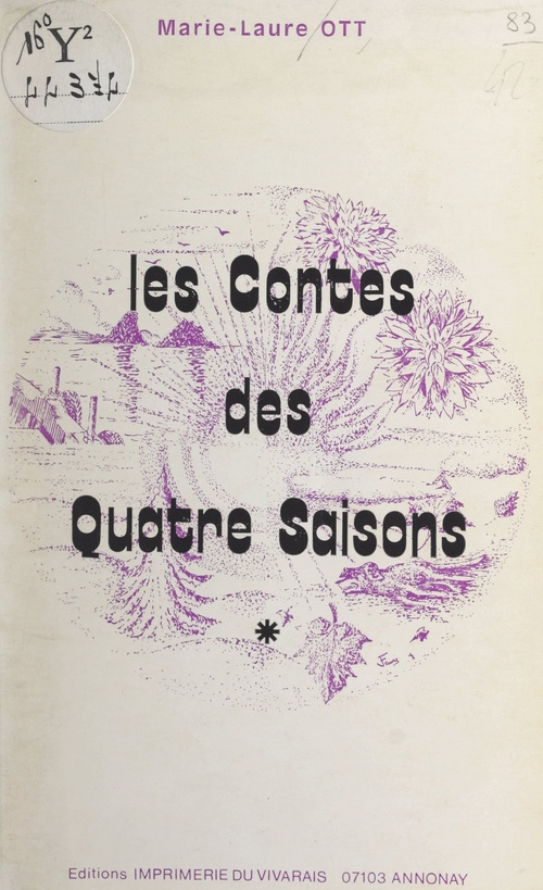 ebook cover of Les contes des quatre saisons, by Marie-Laure Ott