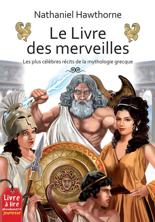 ebook cover of Le Livre des merveilles, by Nathaniel Hawthorne