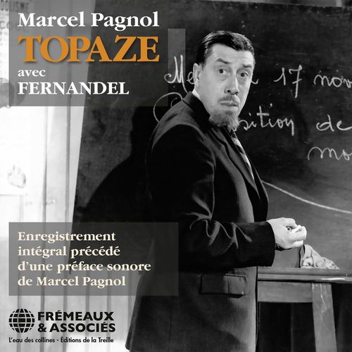 audiobook cover of Topaze, by Marcel Pagnol
