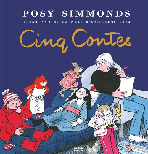 Couverture ebook de Cinq Contes, de Posy Simmonds