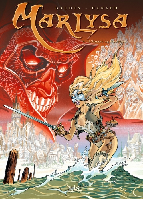 ebook cover of Marlysa T02 - L'Ombre de Dompour, by Jean-Charles Gaudin