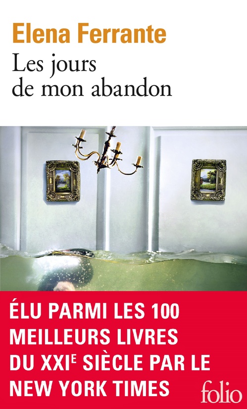 ebook cover of Les jours de mon abandon, by Elena Ferrante