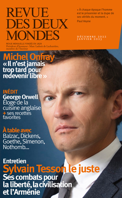 Couverture ebook de Revue des Deux Mondes décembre 2022-janvier 2023, de Revue Des Deux Mondes