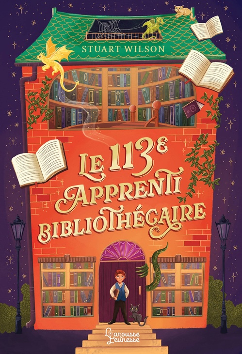 Couverture ebook de Le 113ème apprenti bibliothécaire, de Stuart Wilson