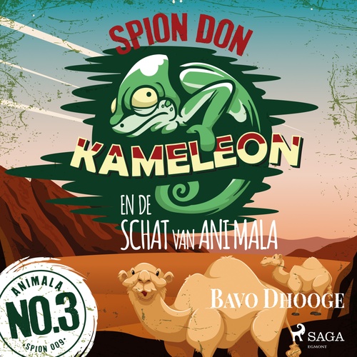 audiobook cover of Spion Don Kameleon en de schat van Ani Mala, by Bavo Dhooge