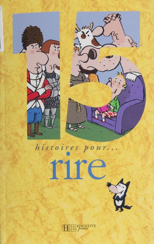 Couverture ebook de 15 histoires pour rire, de Collectif
