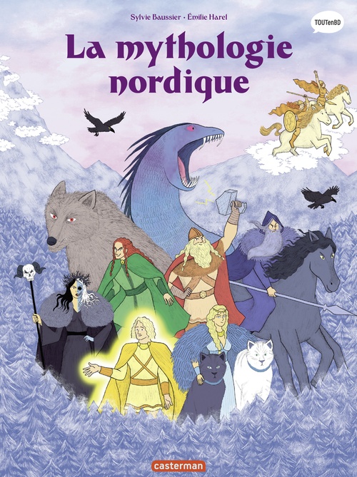 ebook cover of La mythologie nordique, by Sylvie Baussier