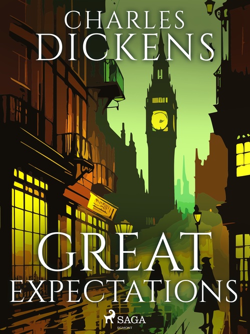 ebook cover of Great Expectations, by Charles Dickens