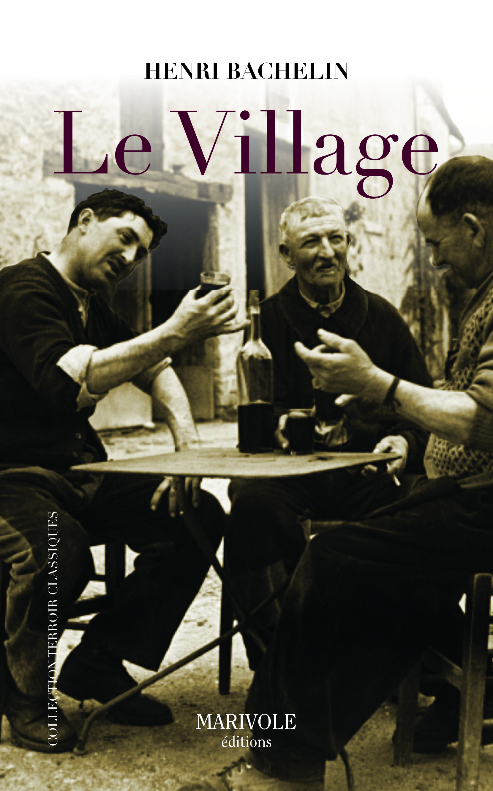 ebook cover of Le Village, by Henri Bachelin