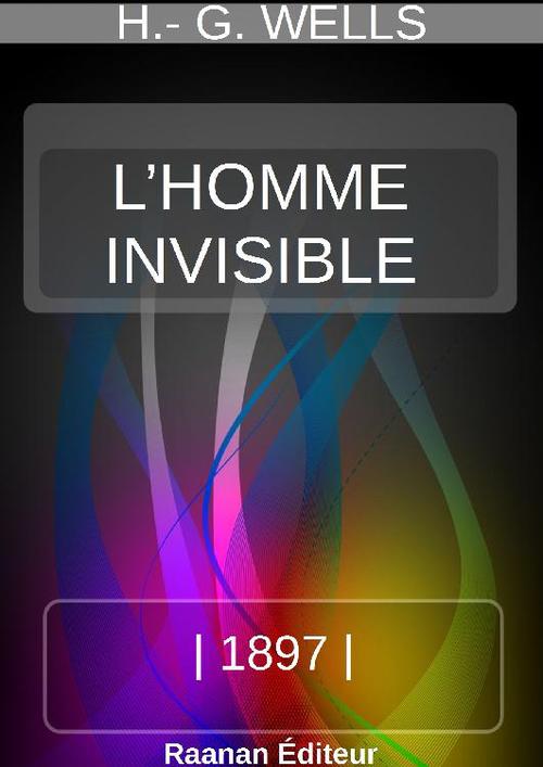 Couverture ebook de L´HOMME INVISIBLE, de Herbert George Wells