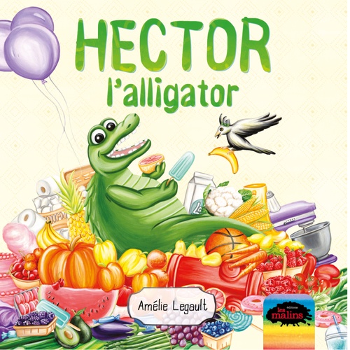 ebook cover of Hector l'alligator, by Amélie Legault