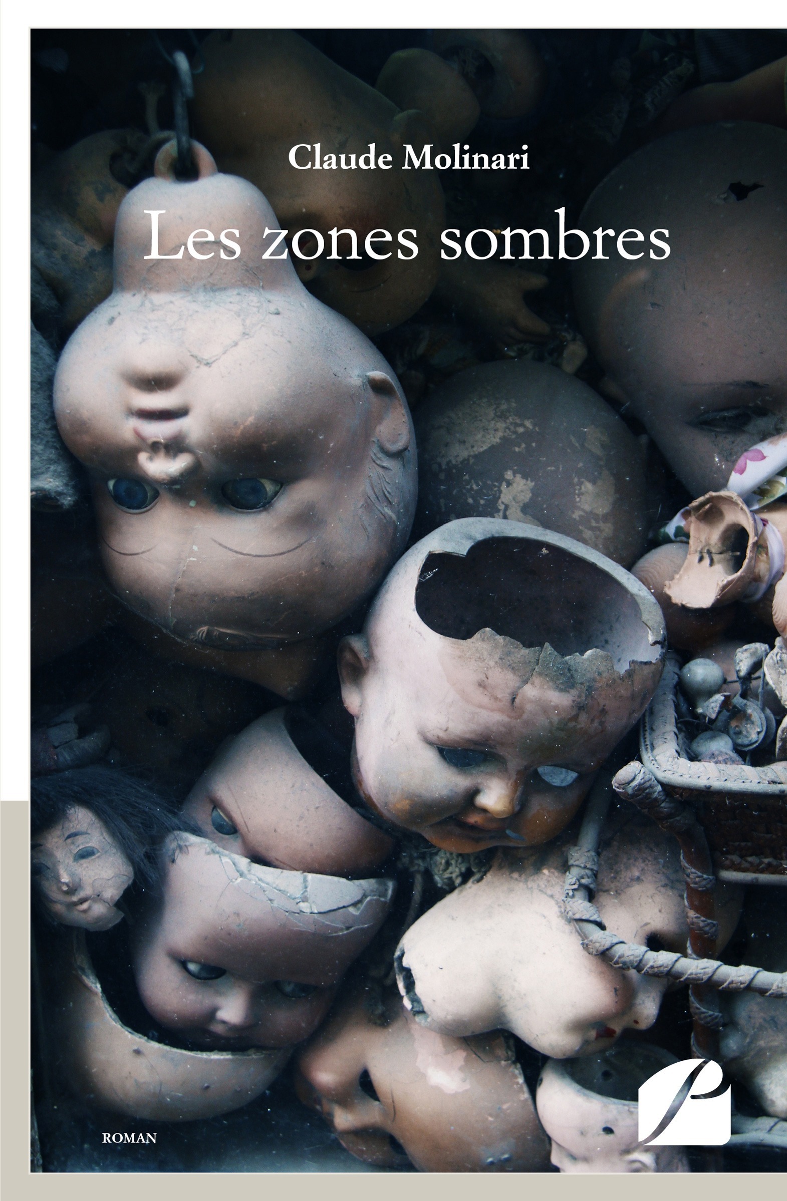 Couverture ebook de Les zones sombres, de Claude Molinari