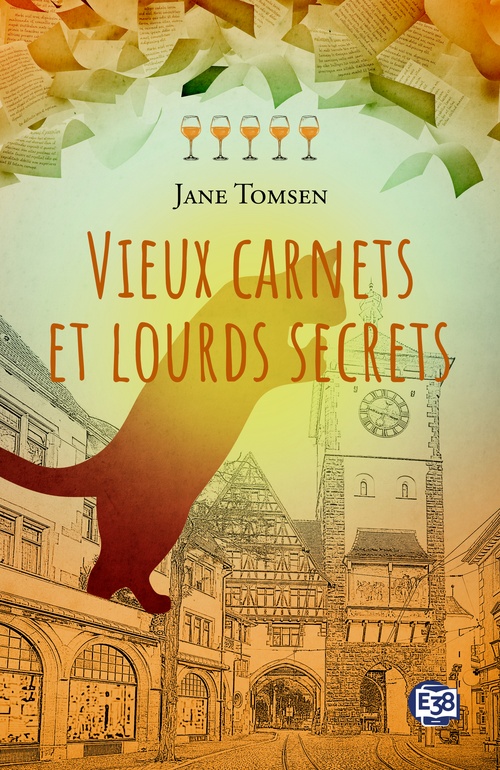 ebook cover of Vieux carnets et lourds secrets, by Jane Tomsen