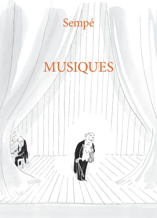 Couverture ebook de Musiques, de Sempé