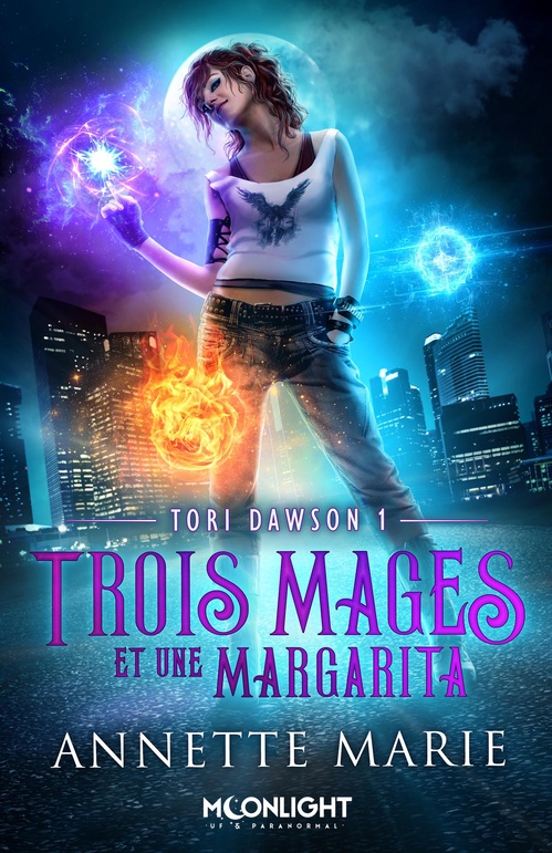 ebook cover of Trois mages et une margarita, by Annette Marie