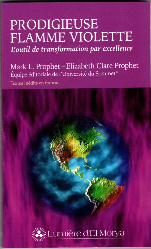 ebook cover of Prodigieuse Flamme violette, by Elizabeth Clare Prophet