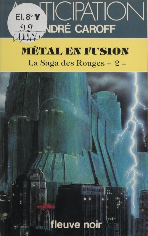Couverture ebook de La Saga des Rouges (2), de Andre Caroff