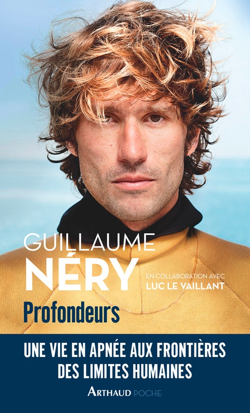 ebook cover of Profondeurs, by Luc Le Vaillaint, Guillaume Néry