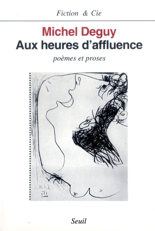 Couverture ebook de Aux heures d'affluence - Poèmes et proses, de Michel Deguy