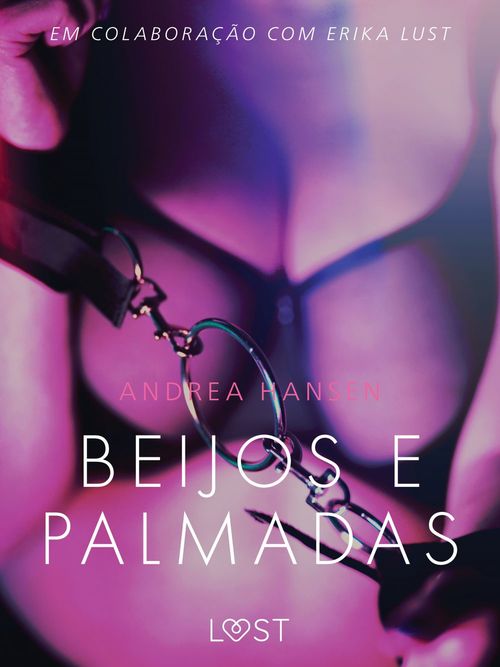 Couverture ebook de Beijos e Palmadas - Conto Erótico, de Andrea Hansen