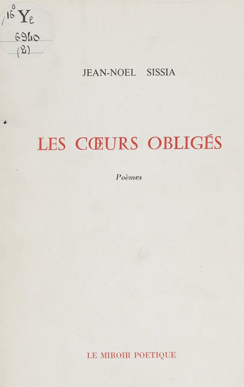 Couverture ebook de Les coeurs obligés, de Jean-Noel Sissia