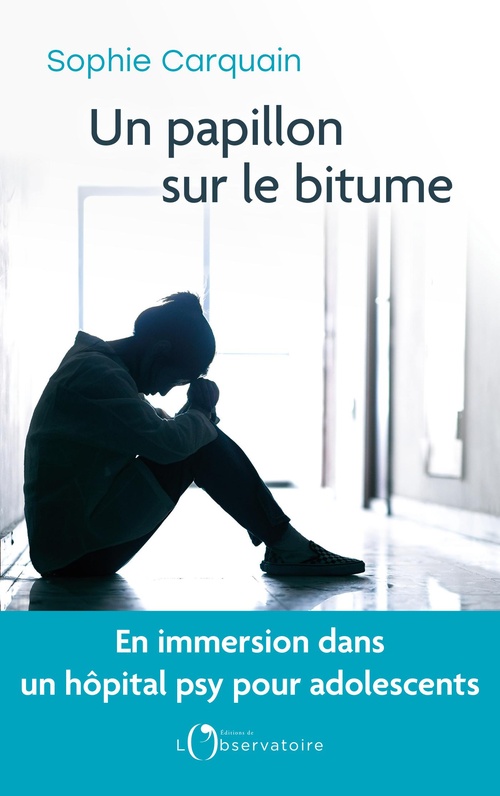 ebook cover of Un papillon sur le bitume : En immersion dans une unité de pédopsychiatrie, by Sophie Carquain