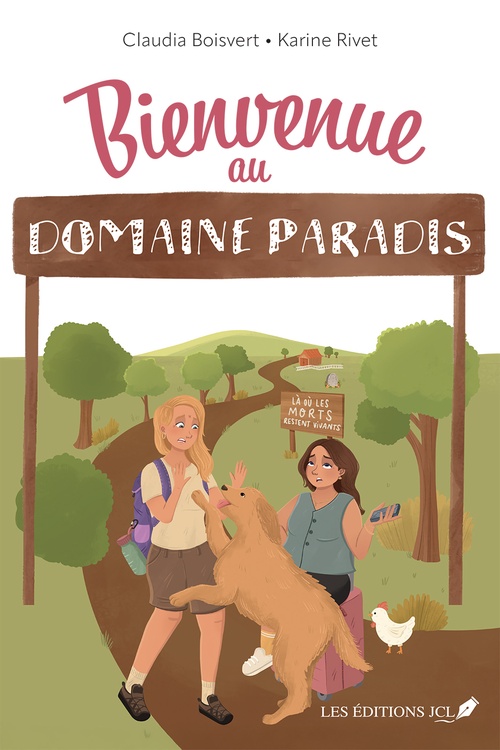 ebook cover of Bienvenue au domaine Paradis, by Claudia Boisvert, Karine Rivet