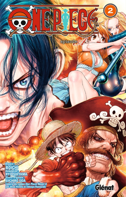 Couverture ebook de One Piece Episode A - Tome 02, de Eiichiro Oda, Boichi