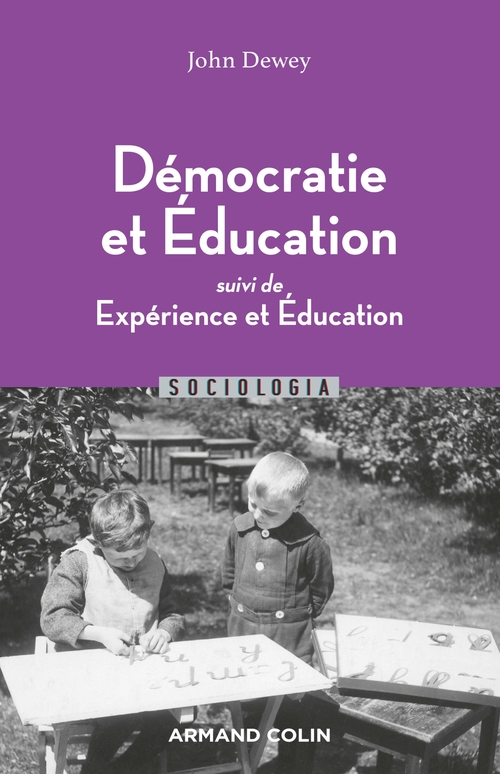 Couverture ebook de Démocratie et éducation, de John Dewey