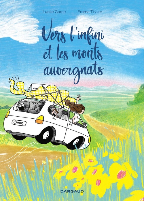 Couverture ebook de Vers l´infini et les monts auvergnats, de Lucile Gorce