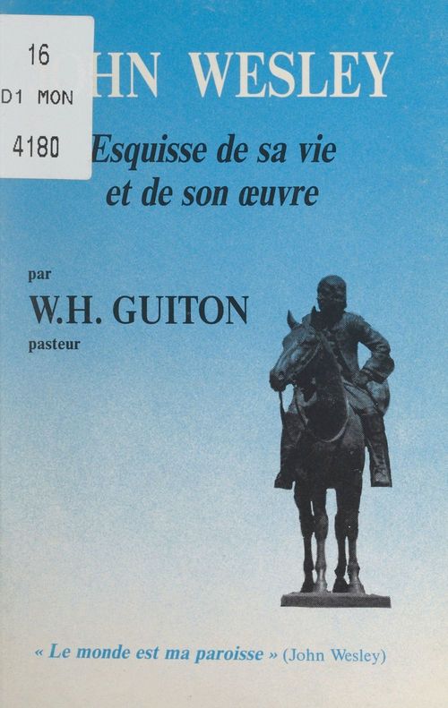 Couverture ebook de John Wesley, de William-Henri Guiton