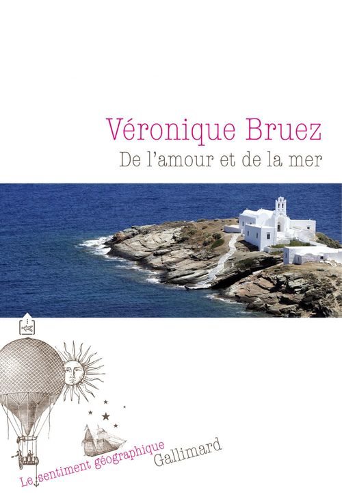 Couverture ebook de De l'amour et de la mer, de Véronique Bruez