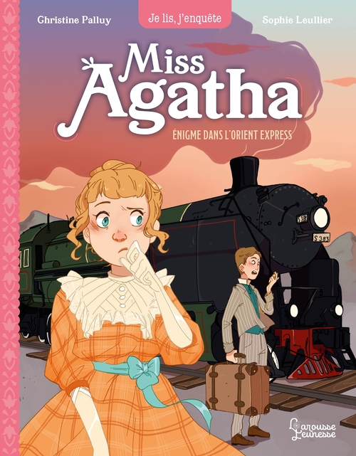 Couverture ebook de Miss Agatha - Enigme dans l'Orient Express, de Christine Palluy