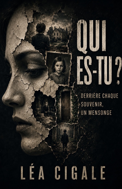 Couverture ebook de Qui es-tu ?, de Léa Cigale