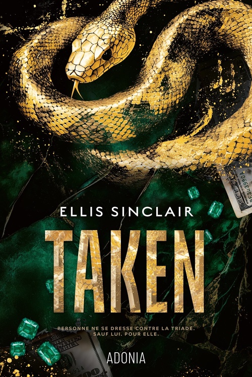 Couverture ebook de Taken, de Ellis Sinclair