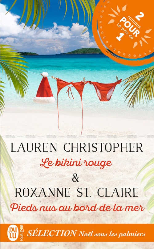 ebook cover of Le bikini rouge - Pieds nus au bord de la mer, by Laurent Christopher, Roxanne St. claire