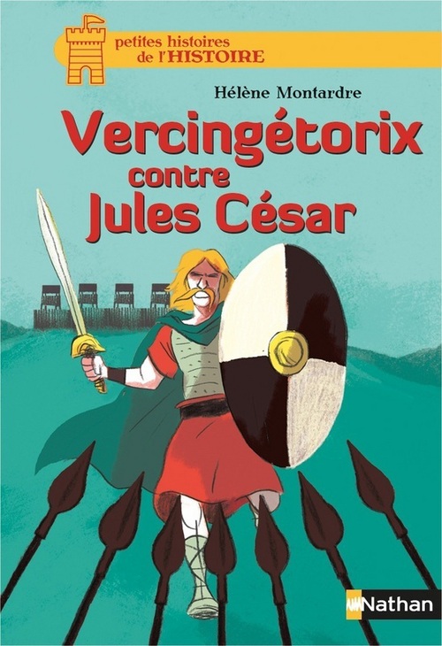 ebook cover of Vercingétorix contre Jules César, by Glen Chapron, Hélène Montardre