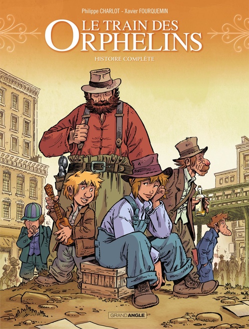 ebook cover of Le Train des orphelins - intégrale - Volume 2, by Philippe Charlot, Xavier Fourquemin