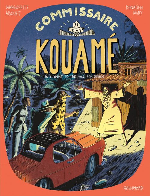 ebook cover of Commissaire Kouamé (Tome 2) - Un homme tombe avec son ombre, by Marguerite Abouet, Donatien Mary
