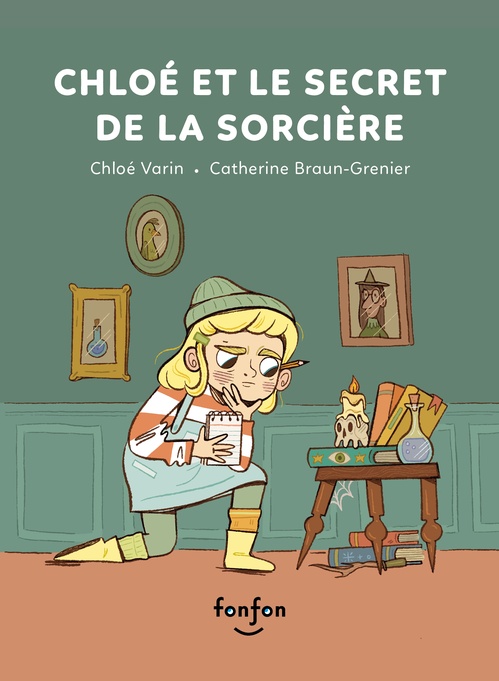 Couverture ebook de Chloé et le secret de la sorcière, de Chloé Varin