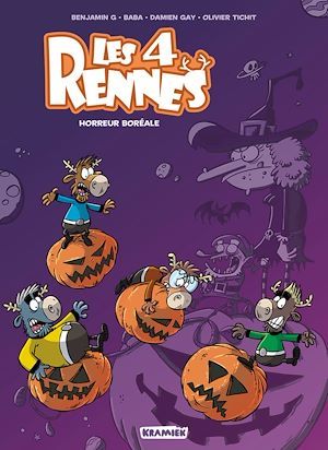 Couverture ebook de Les 4 rennes T2, de Olivier Tichit