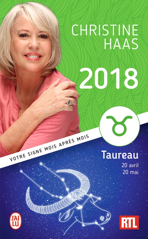 Couverture ebook de Taureau 2018, de Christine Haas
