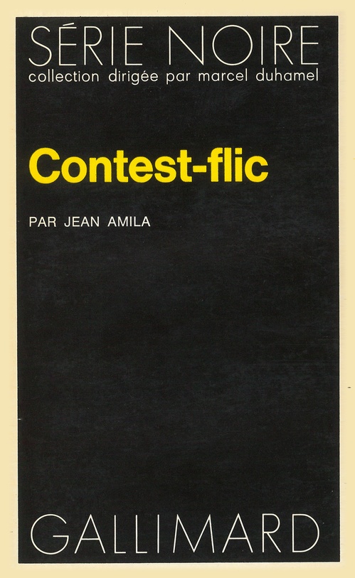ebook cover of Contest-flic, by Jean Amila