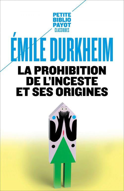 ebook cover of La Prohibition de l'inceste et ses origines, by Emile Durkheim