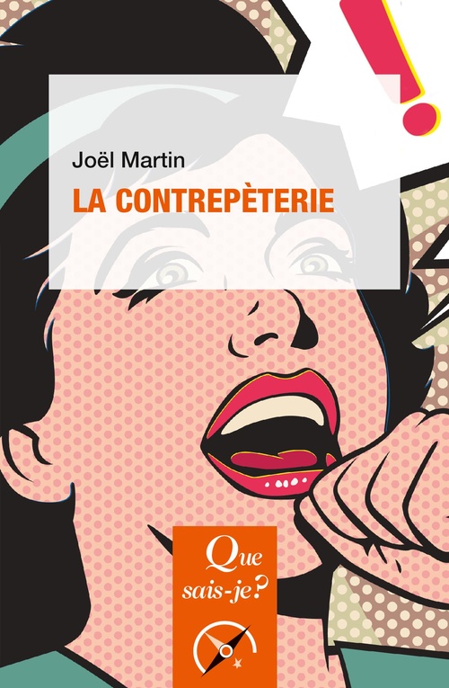 Couverture ebook de La contrepèterie, de Martin Joel