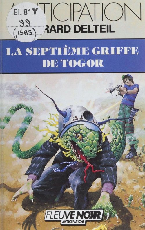 ebook cover of La Septième Griffe de Togor, by Gerard -Pseud. Delteil