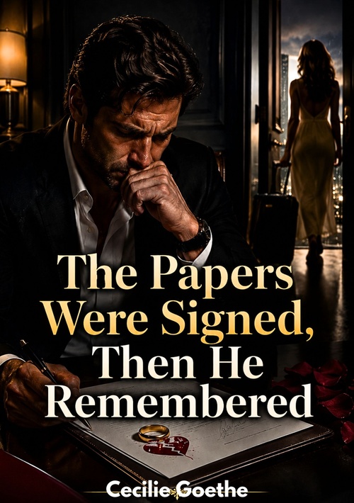Couverture ebook de The Papers Were Signed, Then He Remembered, de Cecilie Goethe