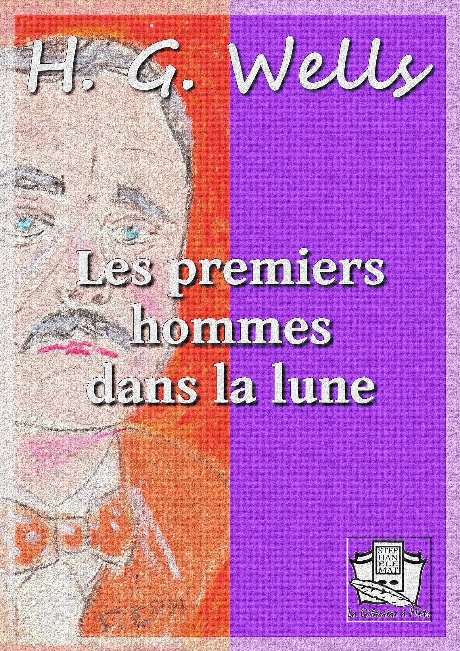 Couverture ebook de Les premiers hommes dans la lune, de H. G. Wells