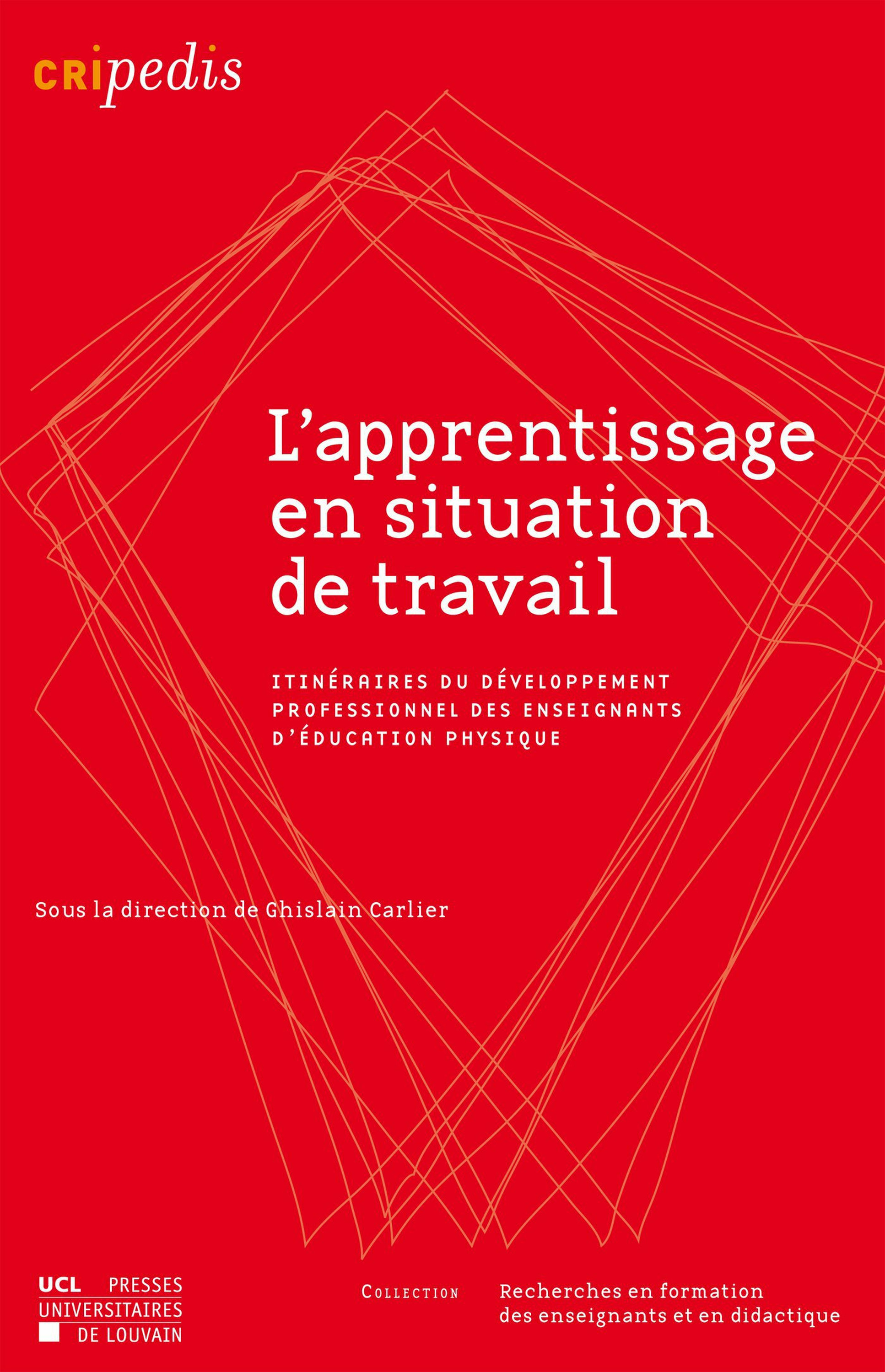 Couverture ebook de L´apprentissage en situation de travail, de